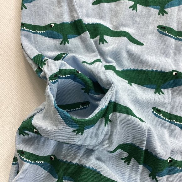 Kickee Pants Blue Alligator Dress - Picture 3 of 8